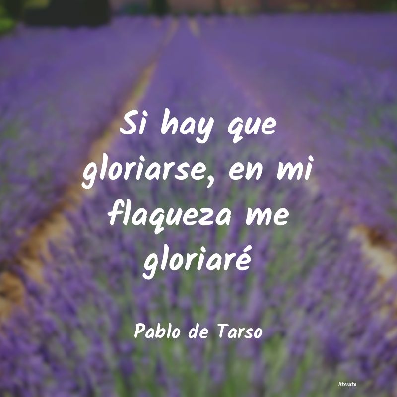 frases de Pablo de Tarso