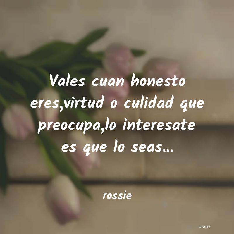 Frases de rossie