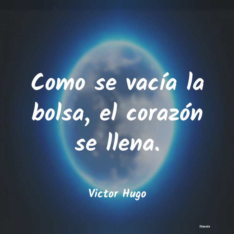 frases de Victor Hugo