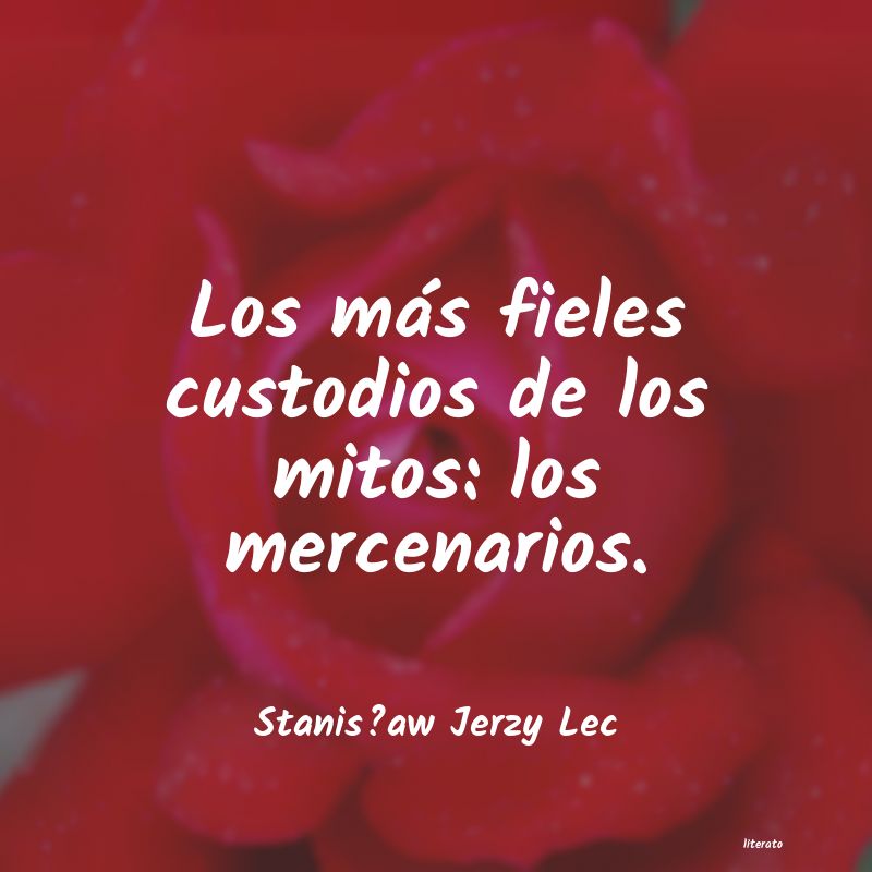 frases de StanisÅaw Jerzy Lec