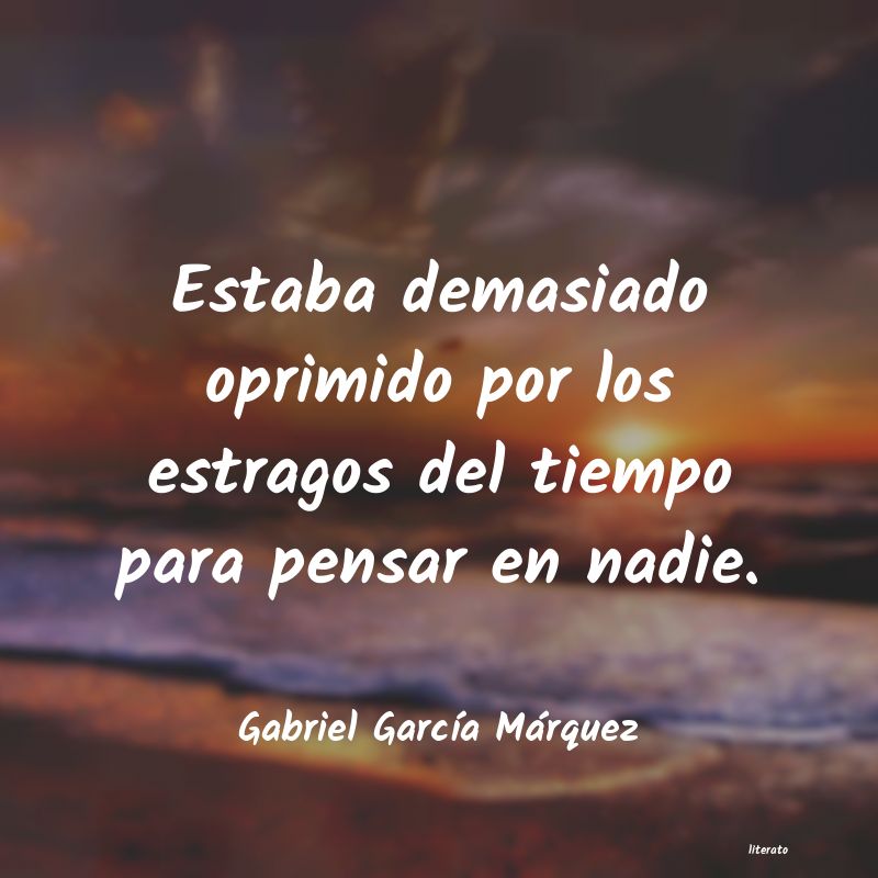 Frases de Gabriel García Márquez