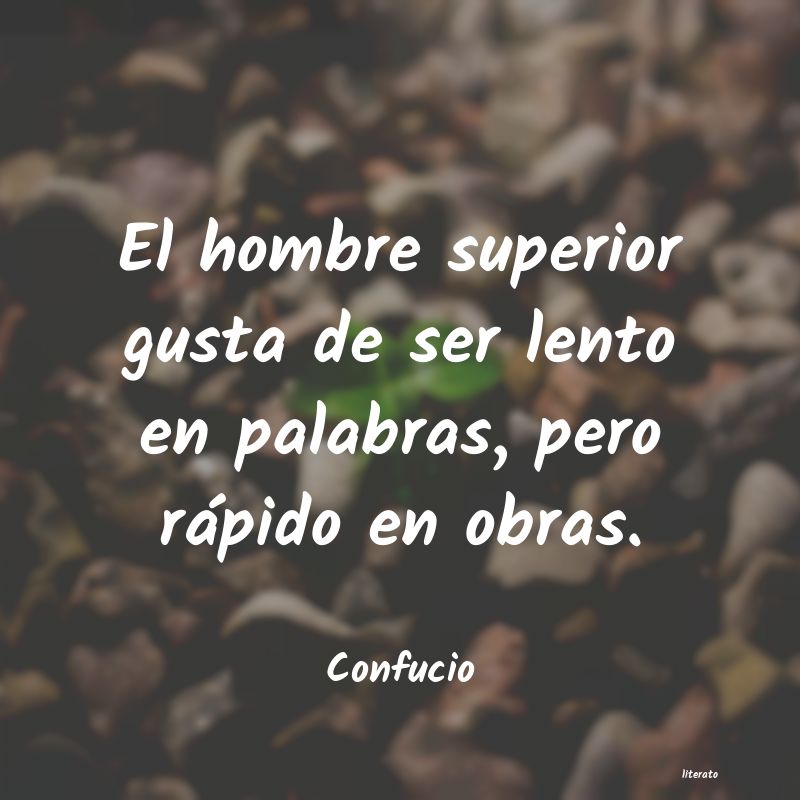 frases de Confucio