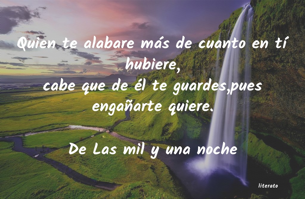 frases de De Las mil y una noche