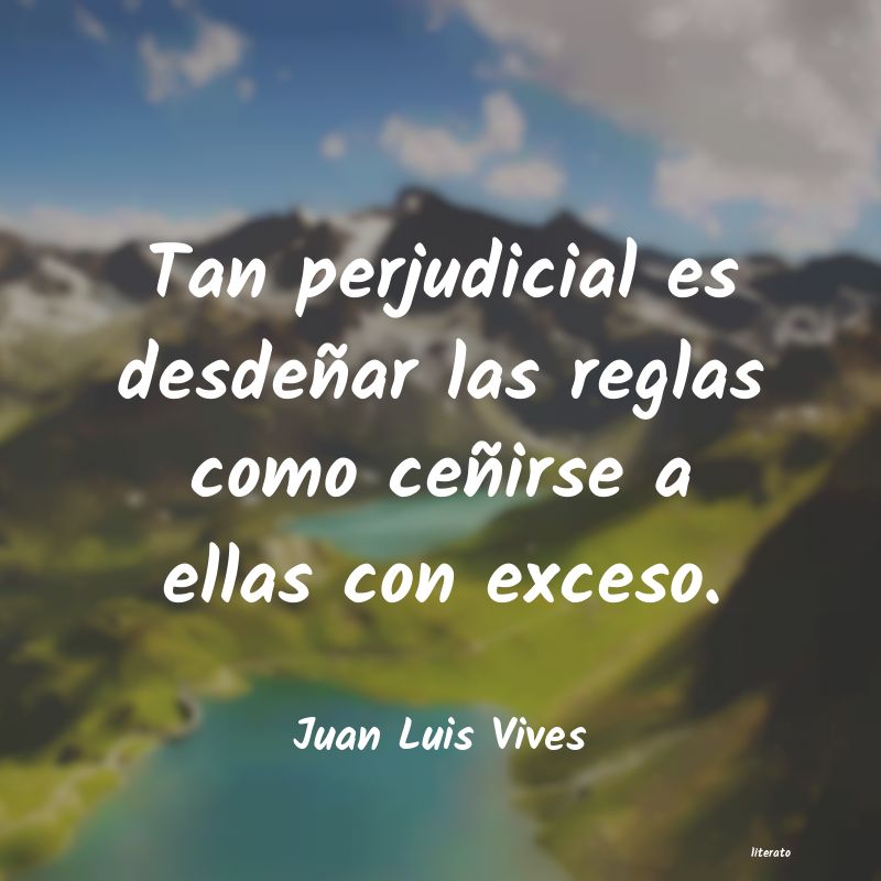 frases de Juan Luis Vives