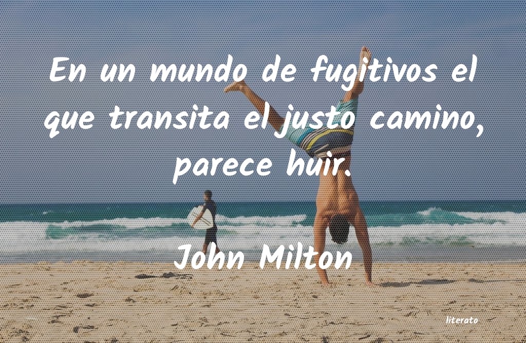 frases de John Milton