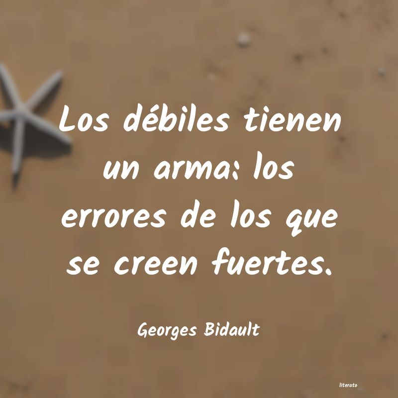 Frases de Georges Bidault