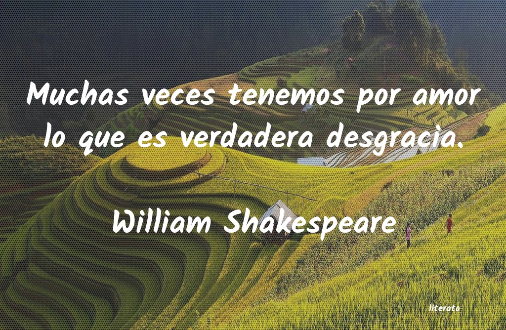 Frases de William Shakespeare