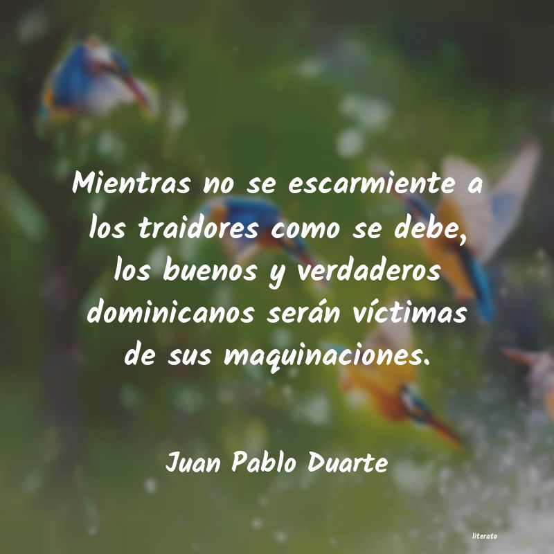 poesias en honor a juan pablo duarte