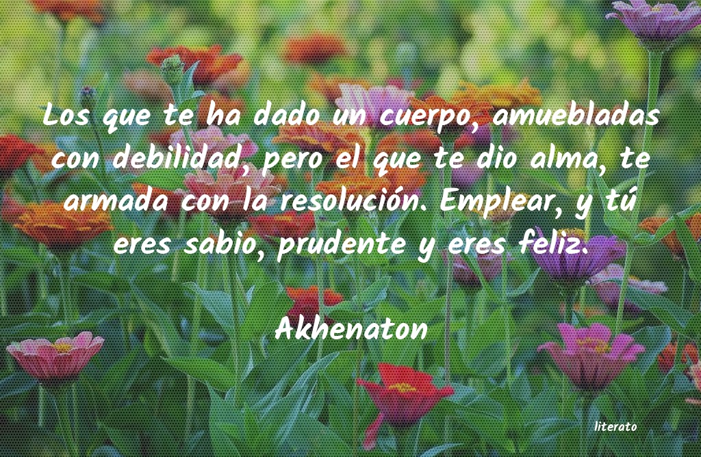 frases de Akhenaton