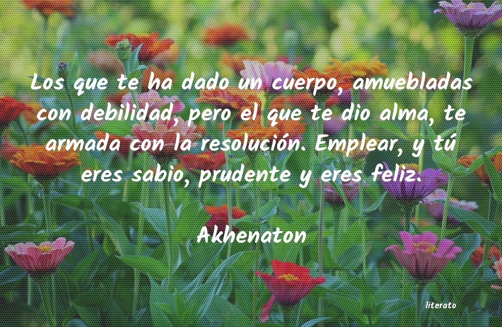 Frases de Akhenaton