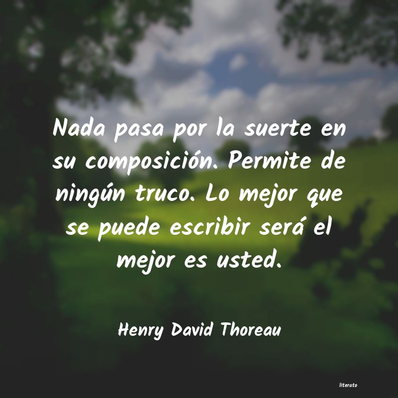 Frases de Henry David Thoreau