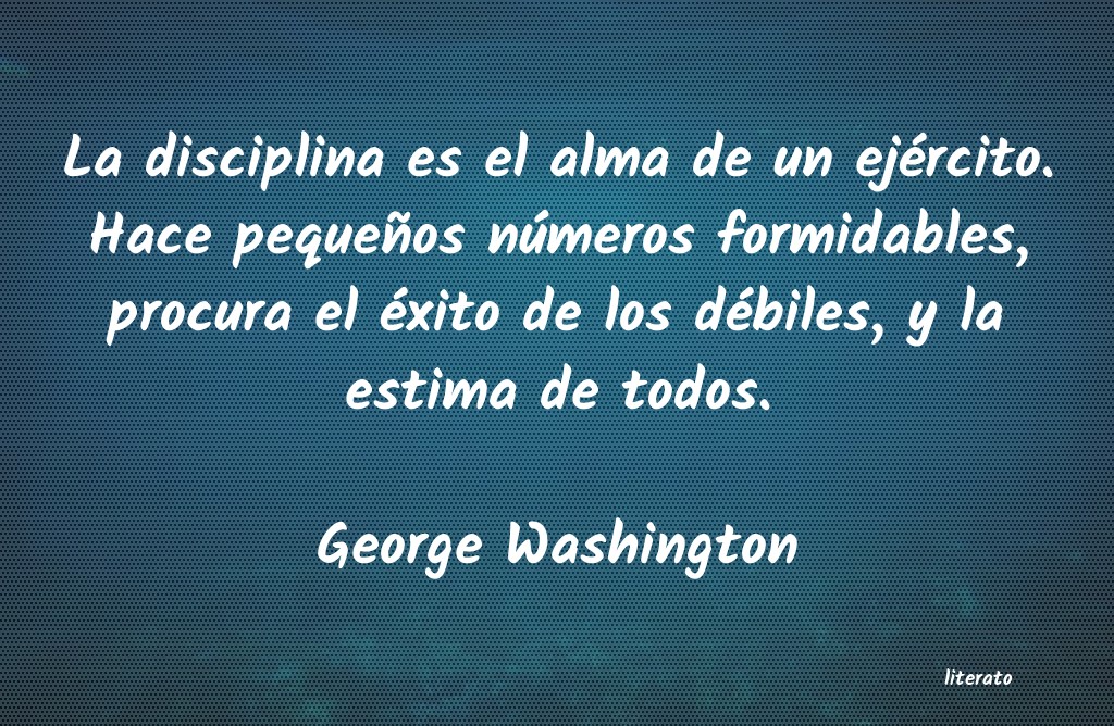 frases de George Washington