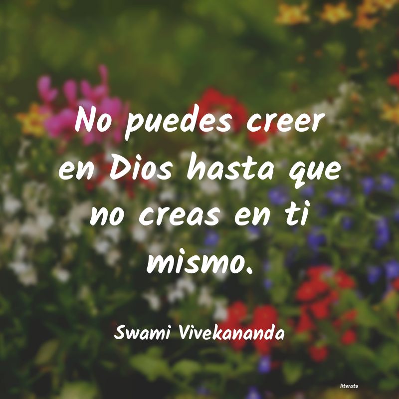 Frases de Swami Vivekananda