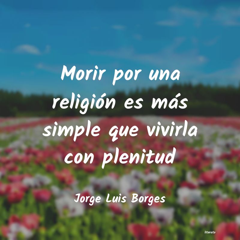 Frases de Jorge Luis Borges