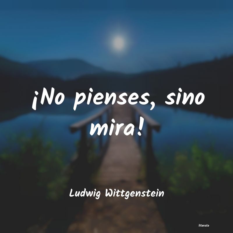 Frases de Ludwig Wittgenstein