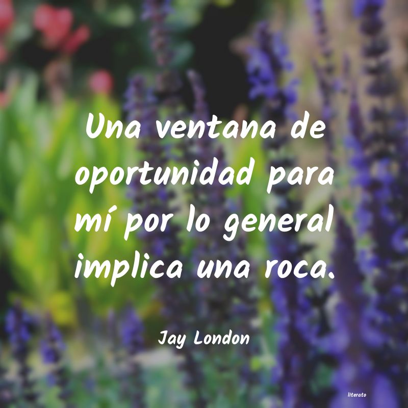 frases de Jay London