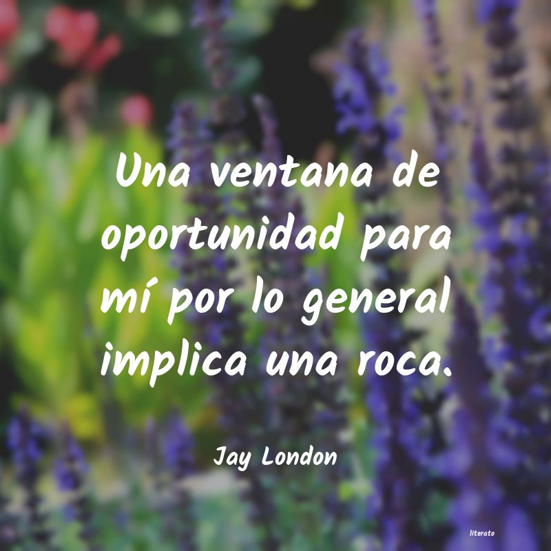 Frases de Jay London