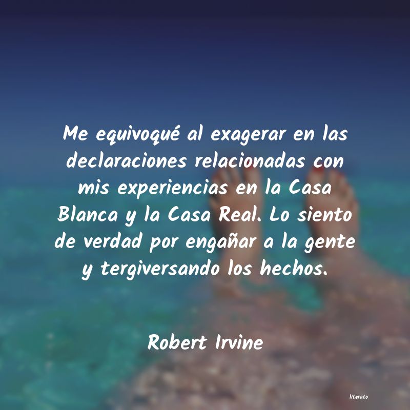 Frases de Robert Irvine