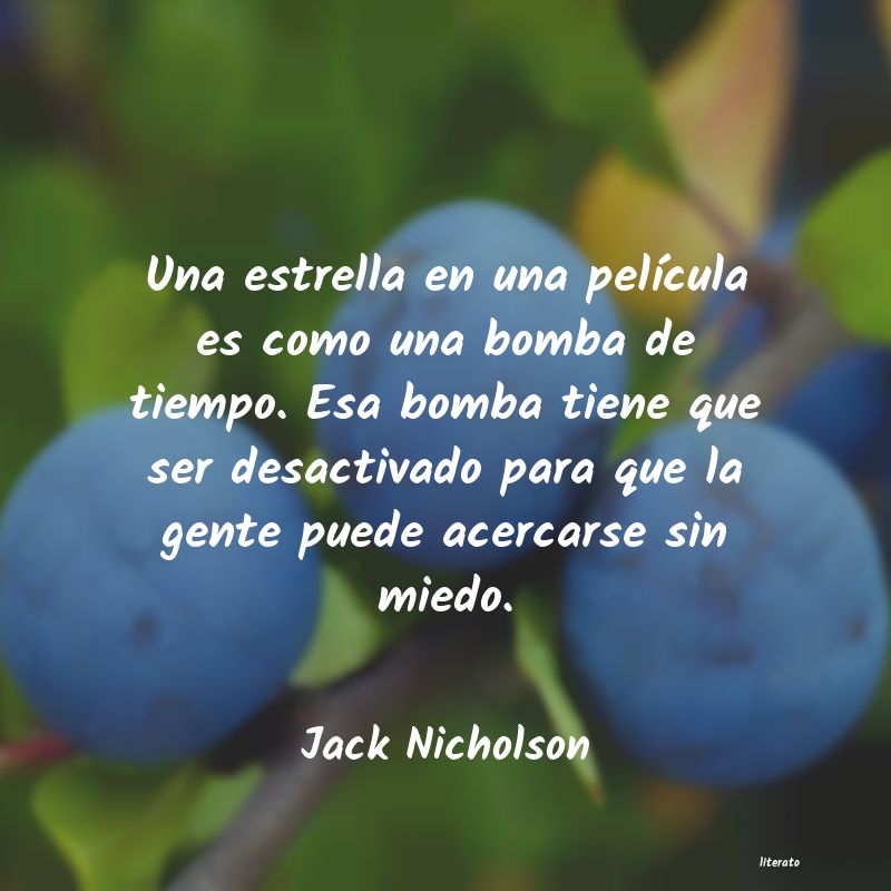 Frases de Jack Nicholson