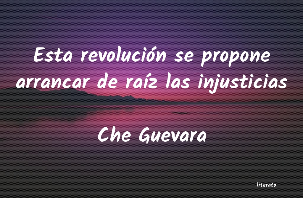 Frases de Che Guevara