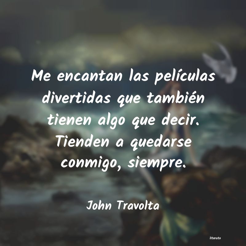 Frases de John Travolta