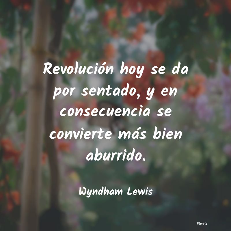 frases de Wyndham Lewis