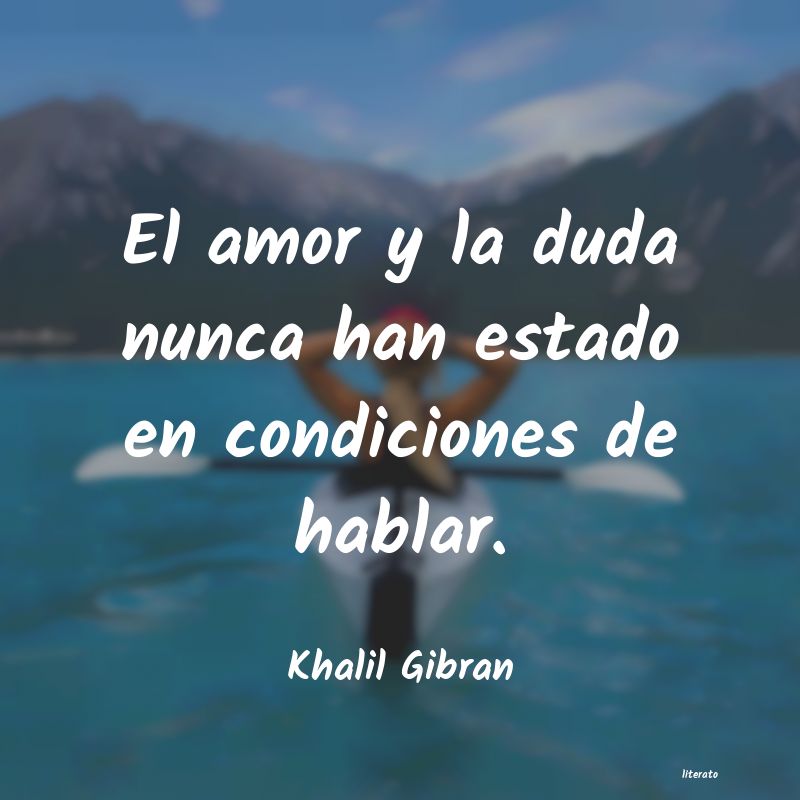 khalil gibran amor