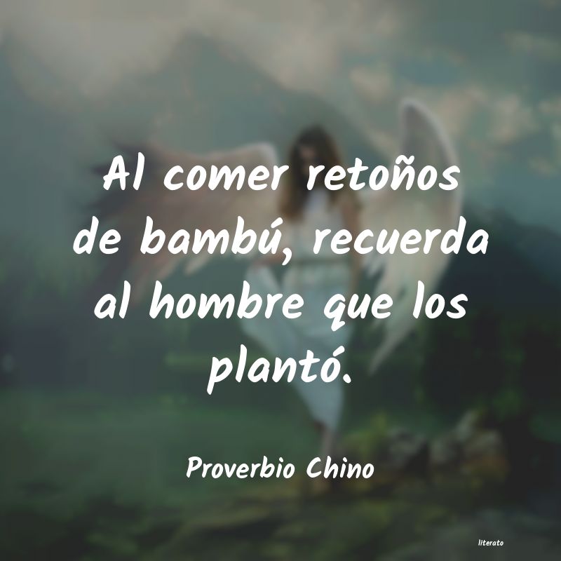 Frases de Proverbio Chino