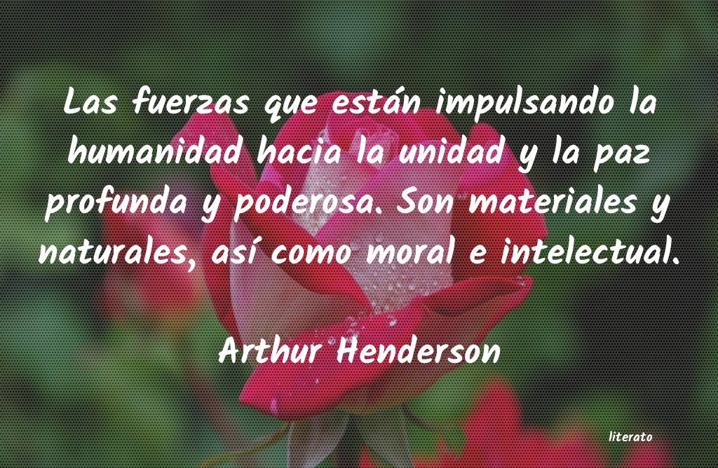 frases de Arthur Henderson