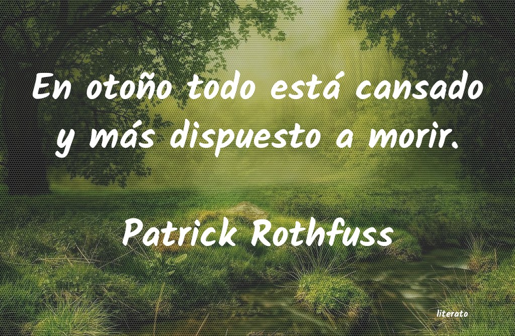 Frases de Patrick Rothfuss