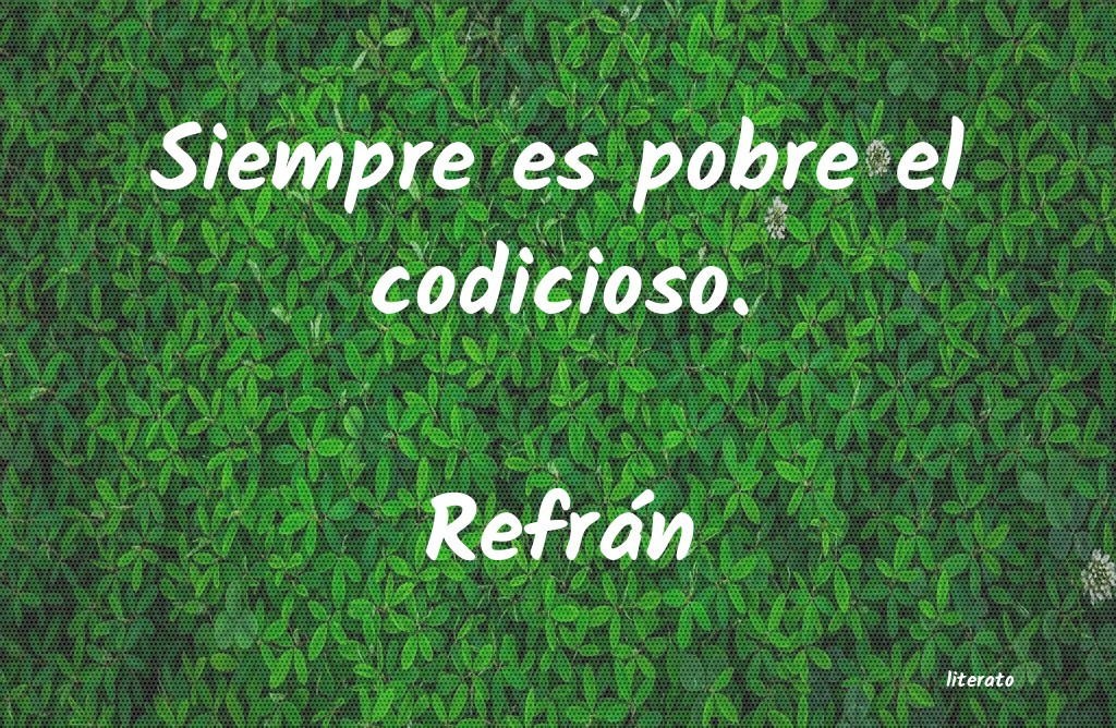 Frases de Refrán