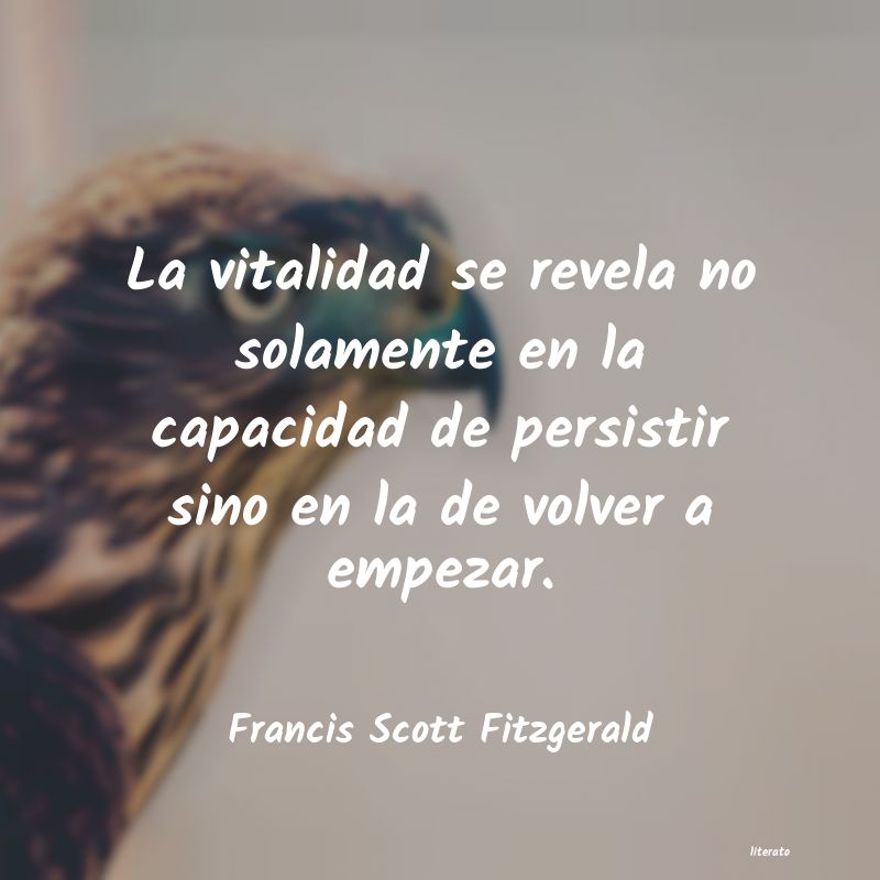 Frases de Francis Scott Fitzgerald