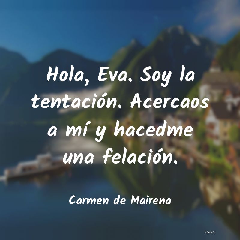 frases de Carmen de Mairena
