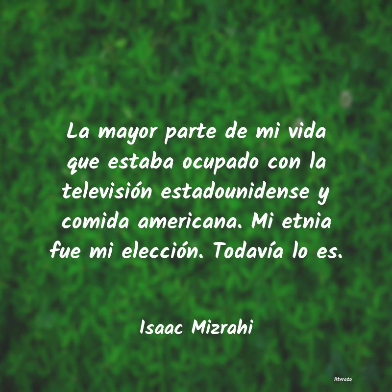 frases de Isaac Mizrahi