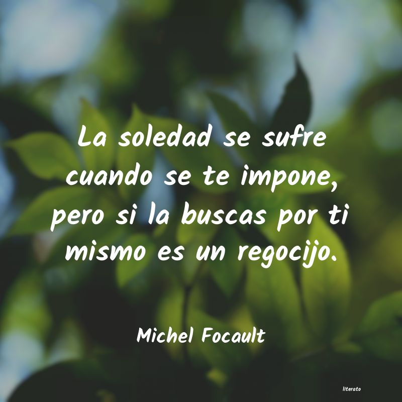 Frases de Michel Focault