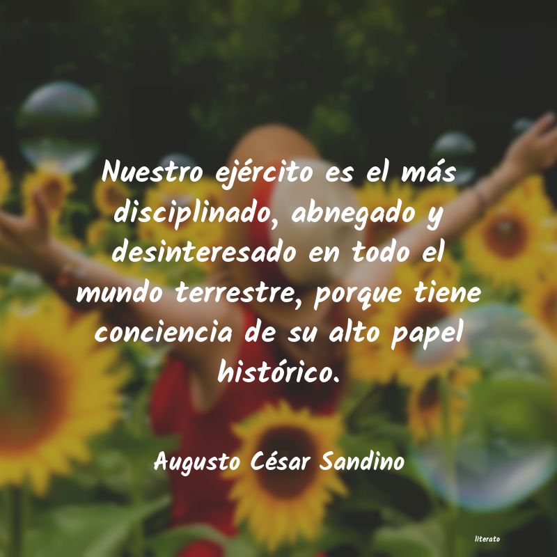 frases de Augusto César Sandino