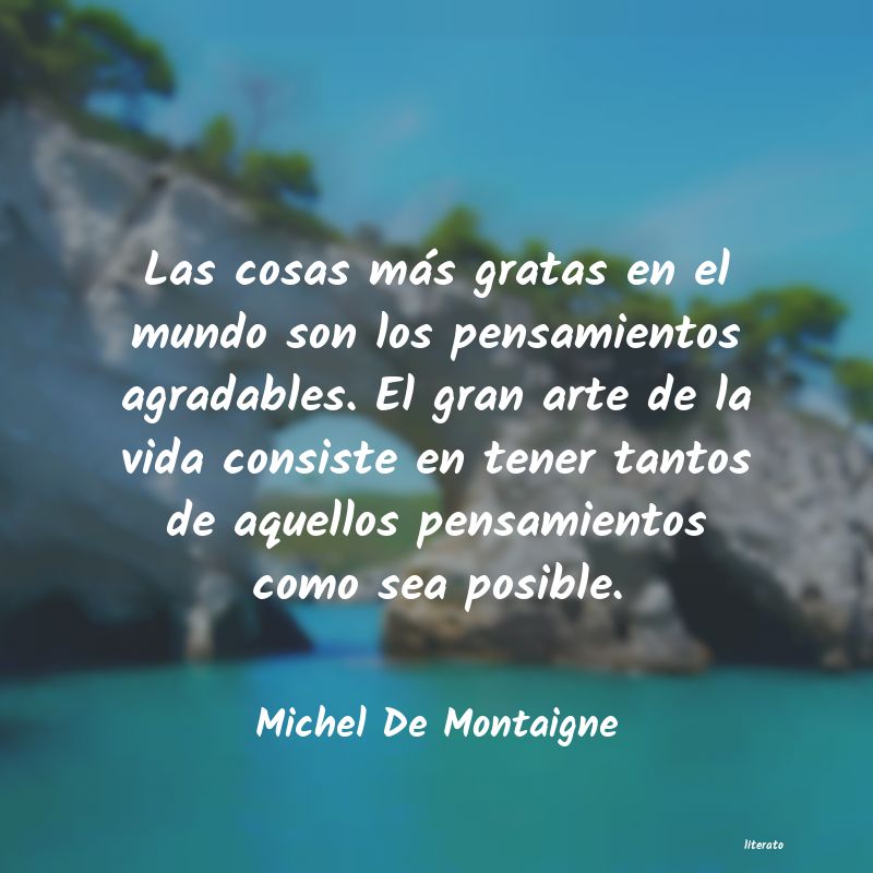 frases de Michel De Montaigne