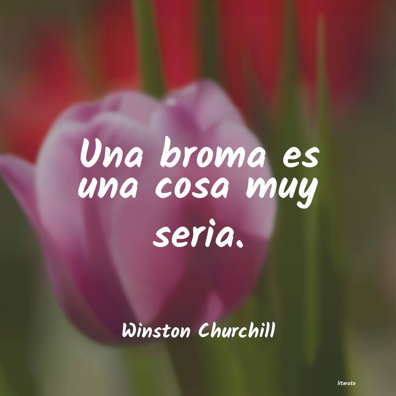 frases de Winston Churchill