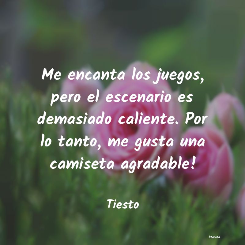 frases de Tiesto