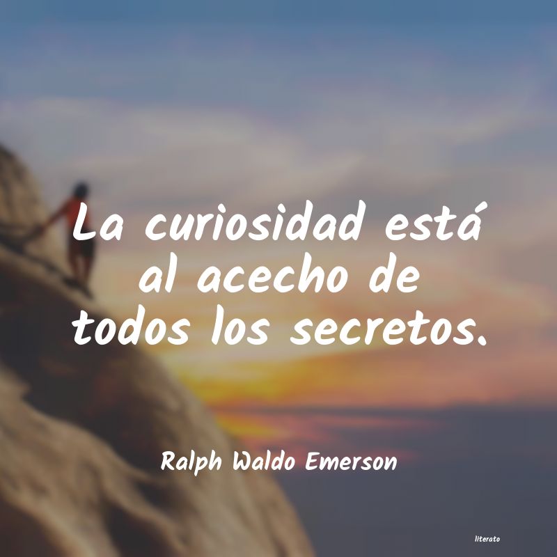 Frases de Ralph Waldo Emerson