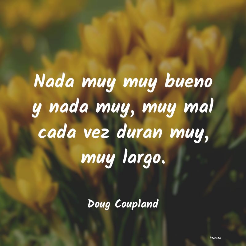 frases de Doug Coupland
