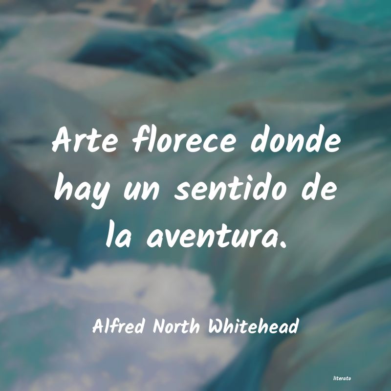 Frases de Alfred North Whitehead