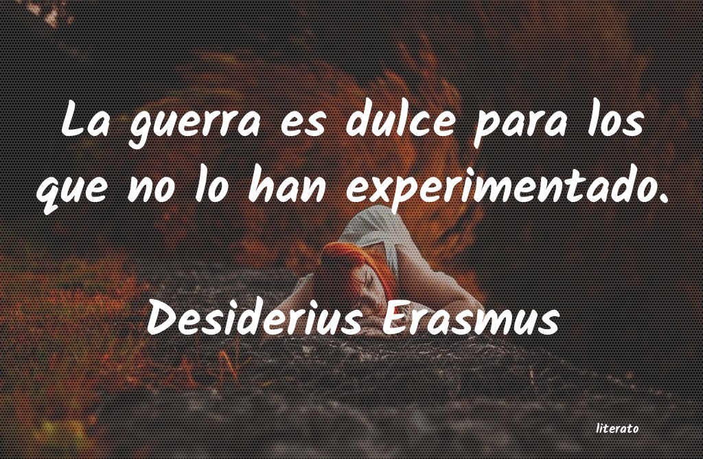 frases de Desiderius Erasmus