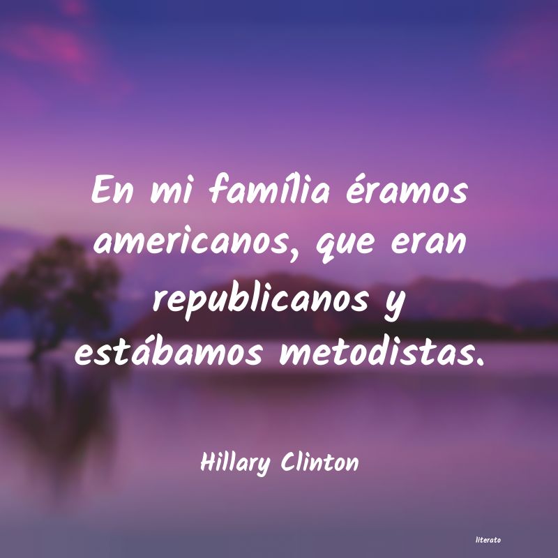 frases de Hillary Clinton