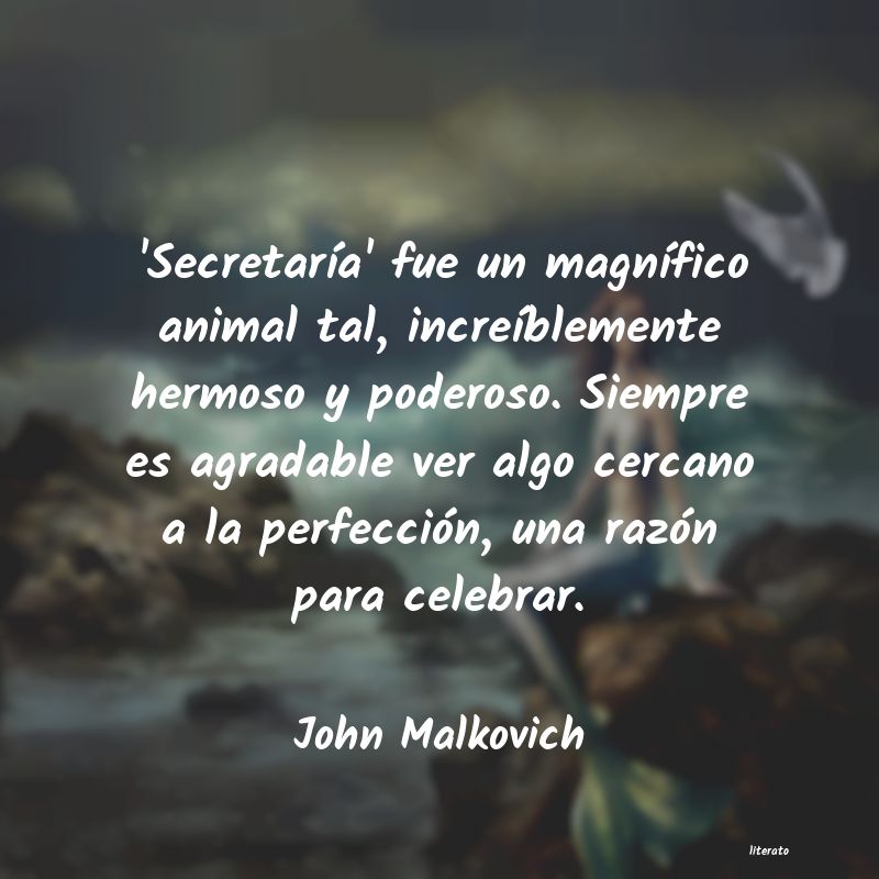 Frases de John Malkovich