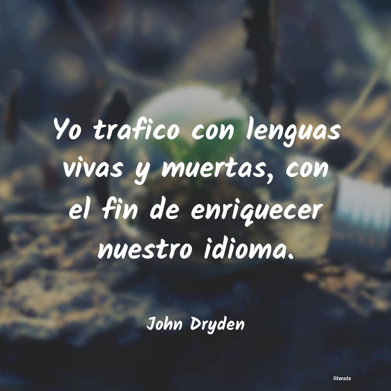 Frases de John Dryden