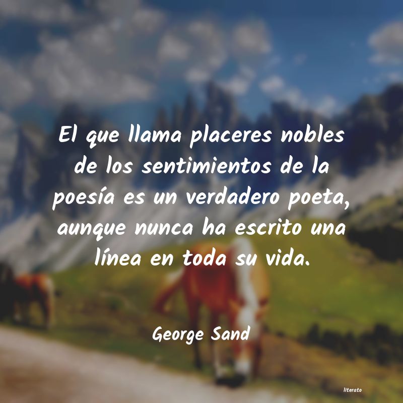 frases de George Sand