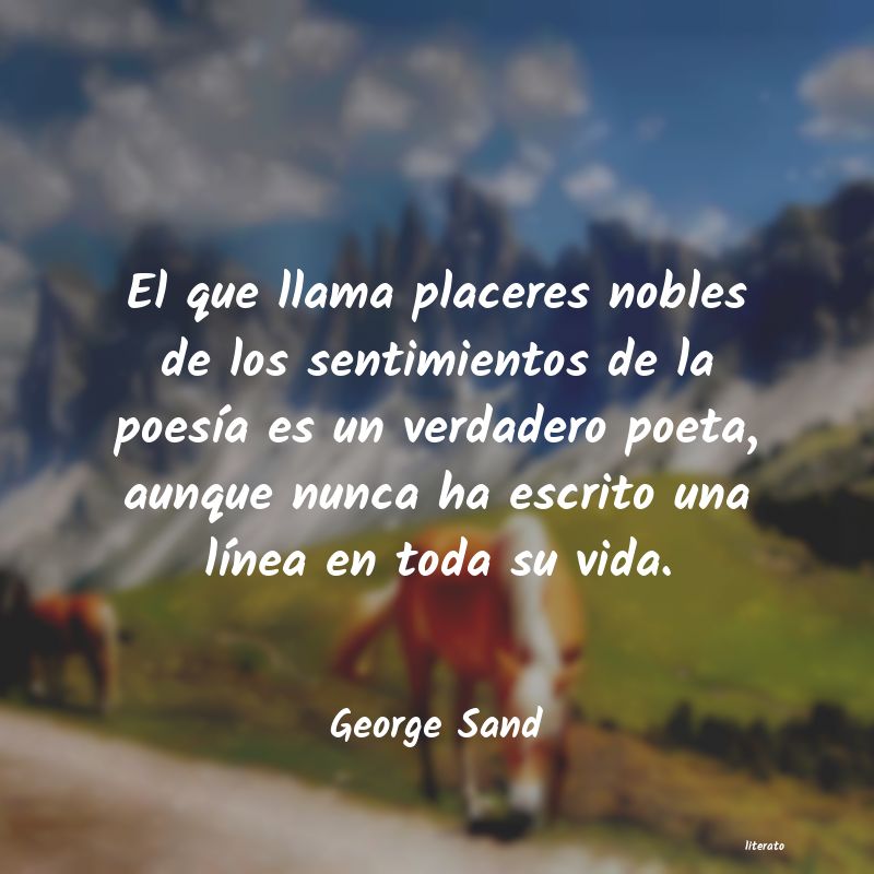 Frases de George Sand