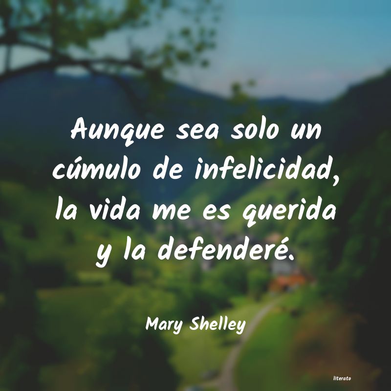 Frases de Mary Shelley