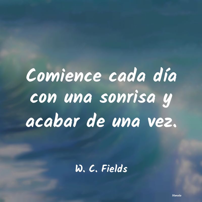 frases de W. C. Fields